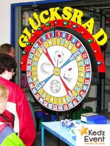 Das Glückrad ist ein bewährtes und bekanntes Gewinnspiel-Modul. Kinder und Erwachsene nutzen gerne ihre Chance am Glück zu drehen und einen Preis zu gewinnen.